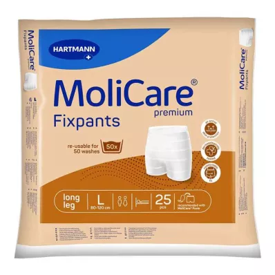 MoliCare® Premium Fixpants dolge noge L, 25 kos