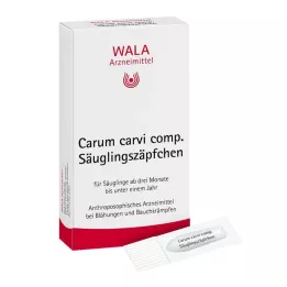 CARUM CARVI comp.infant suppositories, 10X1 g