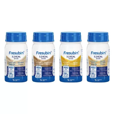 Fresubin 3,2 kcal napitek mešana škatla, 24 x 125 ml