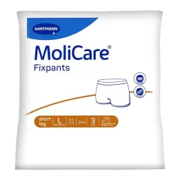 MOLICARE Kratke hlače Fixpants velikosti L, 3 kosi