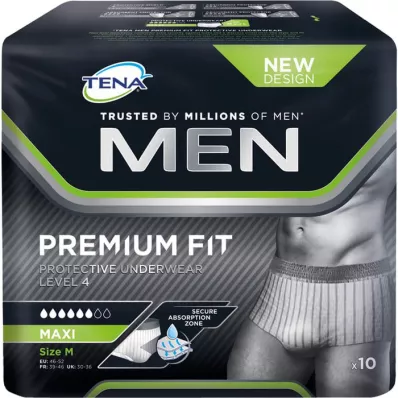 TENA MEN Spodnje perilo Level 4 Premium Fit Prot. M, 12 kosov