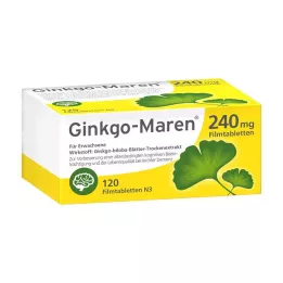 GINKGO-MAREN 240 mg filmsko obložene tablete, 120 kosov