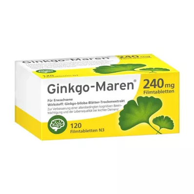 Ginkgo-Maren 240 mg filmsko obložene tablete, 120 kom