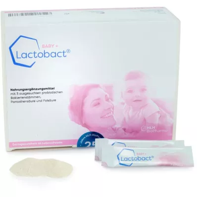 LACTOBACT 90-dnevna vrečka Baby+, 90 x 2 g