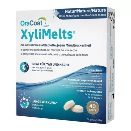 ORACOAT XyliMelts lepilne tablete brez mete, 40 kosov