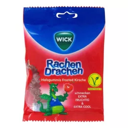 WICK RachenDrachen gumi za grlo, češnja, 75 g