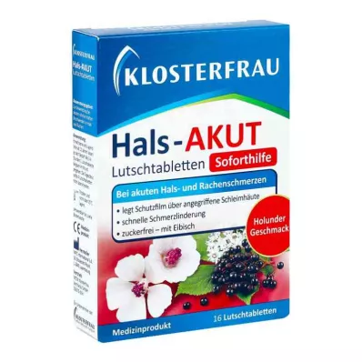 Klosterfrau pastile za akutno grlo (16 kos)