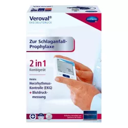 VEROVAL Monitor EKG in krvnega tlaka, 1 kos