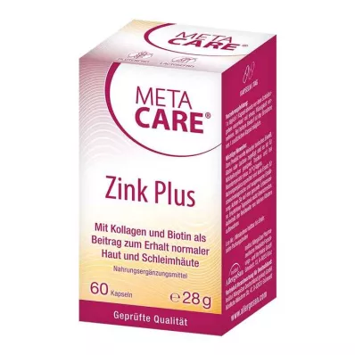 Meta Care cink + kapsule, 60 kos Meta Care cink + kapsule, 60 kos