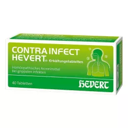 CONTRAINFECT Hladilne tablete Hevert, 40 kosov