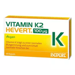 VITAMIN K2 HEVERT 100 μg kapsule, 60 kosov