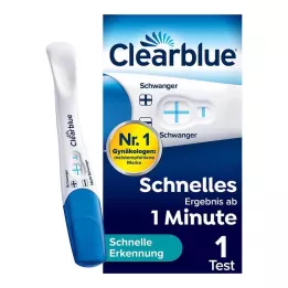 CLEARBLUE Test za hitro odkrivanje nosečnosti, 1 kos