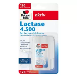 DOPPELHERZ Laktaza 4.500 tablet, 120 kapsul