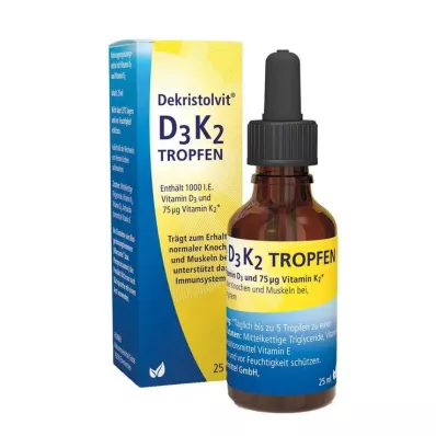 DEKRISTOLVIT D3K2 kapljice, 25 ml