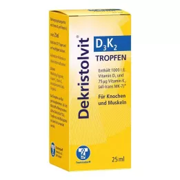 DEKRISTOLVIT D3K2 kapljice, 25 ml