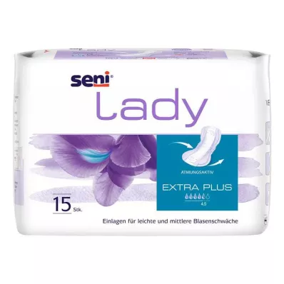 Seni Lady urinske blazinice extra plus, 15 kosov