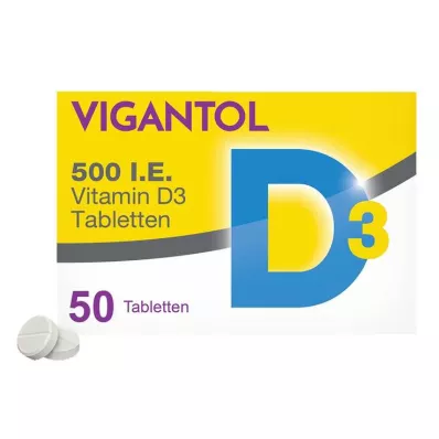 VIGANTOL 500 I.U. Vitamin D3 tablete, 50 kapsul