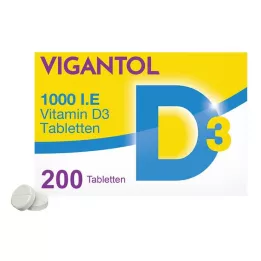 VIGANTOL 1.000 I.U. Vitamin D3 tablete, 200 kapsul