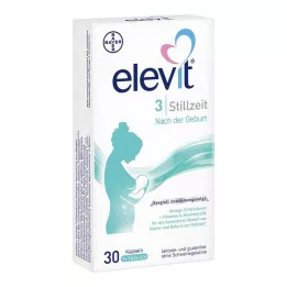 ELEVIT 3 mehke kapsule za dojenje, 30 kosov