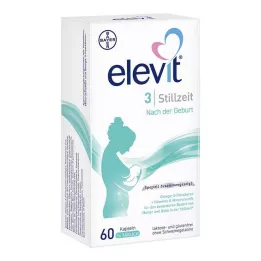 ELEVIT 3 mehke kapsule za dojenje, 60 kosov