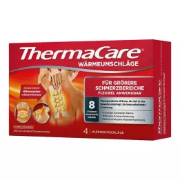 THERMACARE za večja področja bolečine, 4 kosi