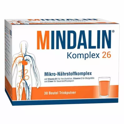Mindalin Complex 26 v prahu, 30 kos Mindalin Complex 26 v prahu, 30 kos