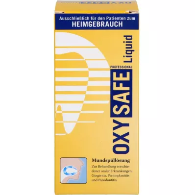 OXYSAFE Tekoča ustna voda Prof., različica za zobozdravnike, 250 ml