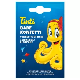 Tinti vrečke s konfeti za kopel, stojalo za pult, 6 g