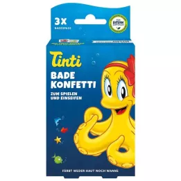 TINTI Kopalni konfeti, 3 pakiranja, 3X6 g