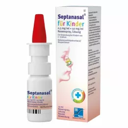 SEPTANASAL za otroke 0,5 mg/ml + 50 mg/ml nosno pršilo, 10 ml