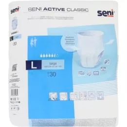 SENI Active Classic inkontinenčne hlačke za enkratno uporabo L, 30 kosov