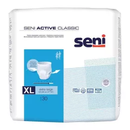 SENI Active Classic inkontinenčne hlačke za enkratno uporabo XL, 30 kosov
