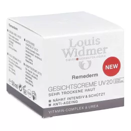 WIDMER Remederm krema za obraz UV 20 brez vonja, 50 ml