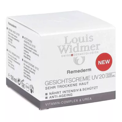 Widmer Remederm krema za obraz UV 20 brez vonja (50 ml) Widmer Remederm krema za obraz UV 20 brez vonja (50 ml)