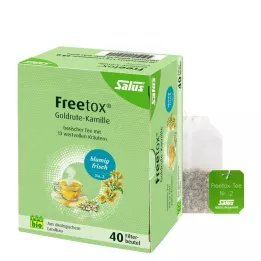 FREETOX Čaj Goldenrod-Camomile Organic Salus Filter Bag, 40 kosov