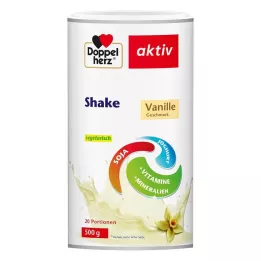 DOPPELHERZ Slimming shake vanilija v prahu, 500 g