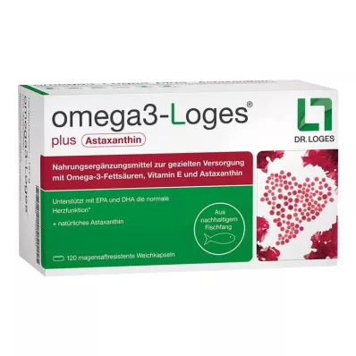 Omega 3-Loges plus kapsule, 120 kosov
