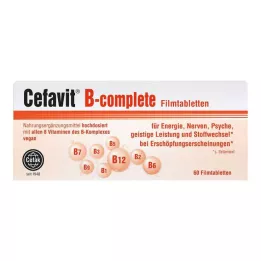 CEFAVIT B-complete filmsko obložene tablete, 60 kosov