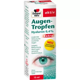 DOPPELHERZ Kapljice za oči Hyaluron 0,4 % Extra, 10 ml