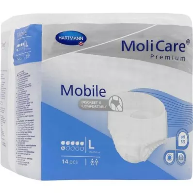 MOLICARE Premium Mobile 6 kapljic velikosti L, 14 kosov