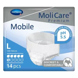 MOLICARE Premium Mobile 6 kapljic velikosti L, 14 kosov