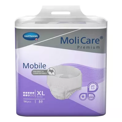 MOLICARE Kapljice Premium Mobile 8 velikosti XL, 14 kosov MOLICARE Kapljice Premium Mobile 8 velikosti XL, 14 kosov