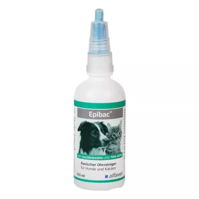 EPIBAC alkalna raztopina za čiščenje ušes za pse/mačke, 100 ml EPIBAC alkalna raztopina za čiščenje ušes za pse/mačke, 100 ml