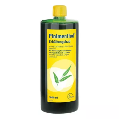 PINIMENTHOL Hladna kopel od 12 let, 1000 ml