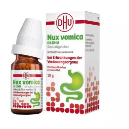 NUX VOMICA D 6 DHU Glob. za bolezni prebavnega sistema, 10 g