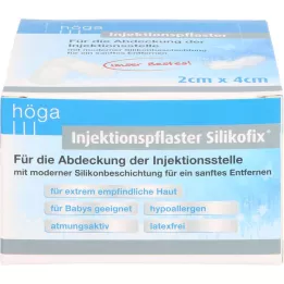 INJEKTIONSPFLASTER Silikofix 2x4 cm Höga, 100 kosov