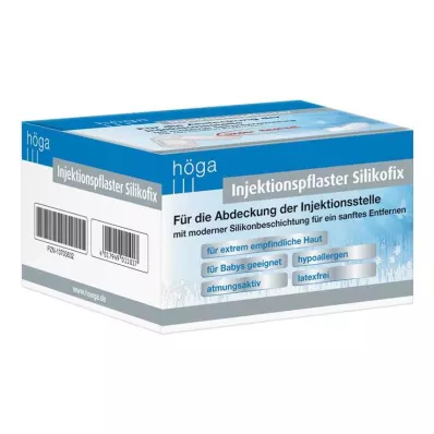 INJEKTIONSPFLASTER Silikofix 2x4 cm Höga, 100 kosov INJEKTIONSPFLASTER Silikofix 2x4 cm Höga, 100 kosov