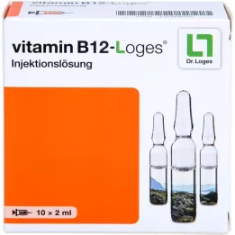 VITAMIN B12-LOGES Raztopina za injiciranje, ampule, 10X2 ml