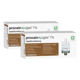 PROCAIN-Loges 1% raztopina za injiciranje, ampule, 100X2 ml