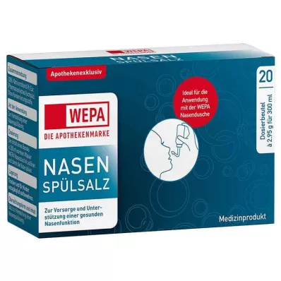 WEPA Sol za izpiranje nosu, 60X2,95 g